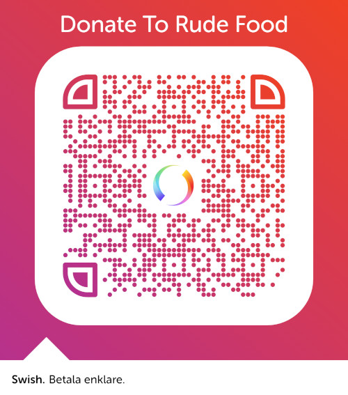 Donate to support Rude Food